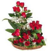 36 Red Roses Flowers Basket to Chennai Delivery
